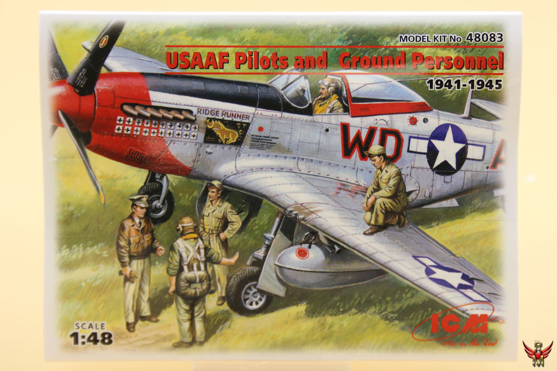 ICM 1/48 USAAF Pilots and Ground Personnel 1941 - 1945