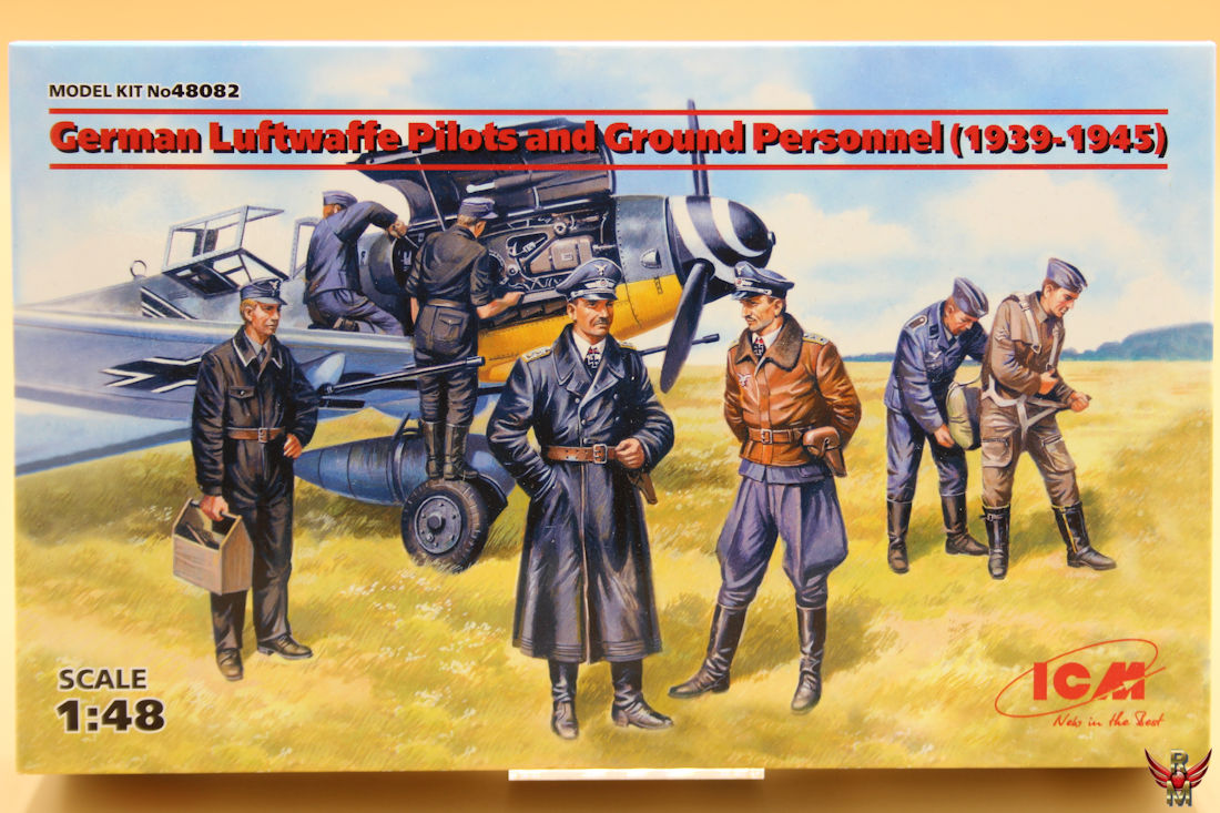 ICM 1/48 German Luftwaffe Pilots and Ground Personnel 1939-1945