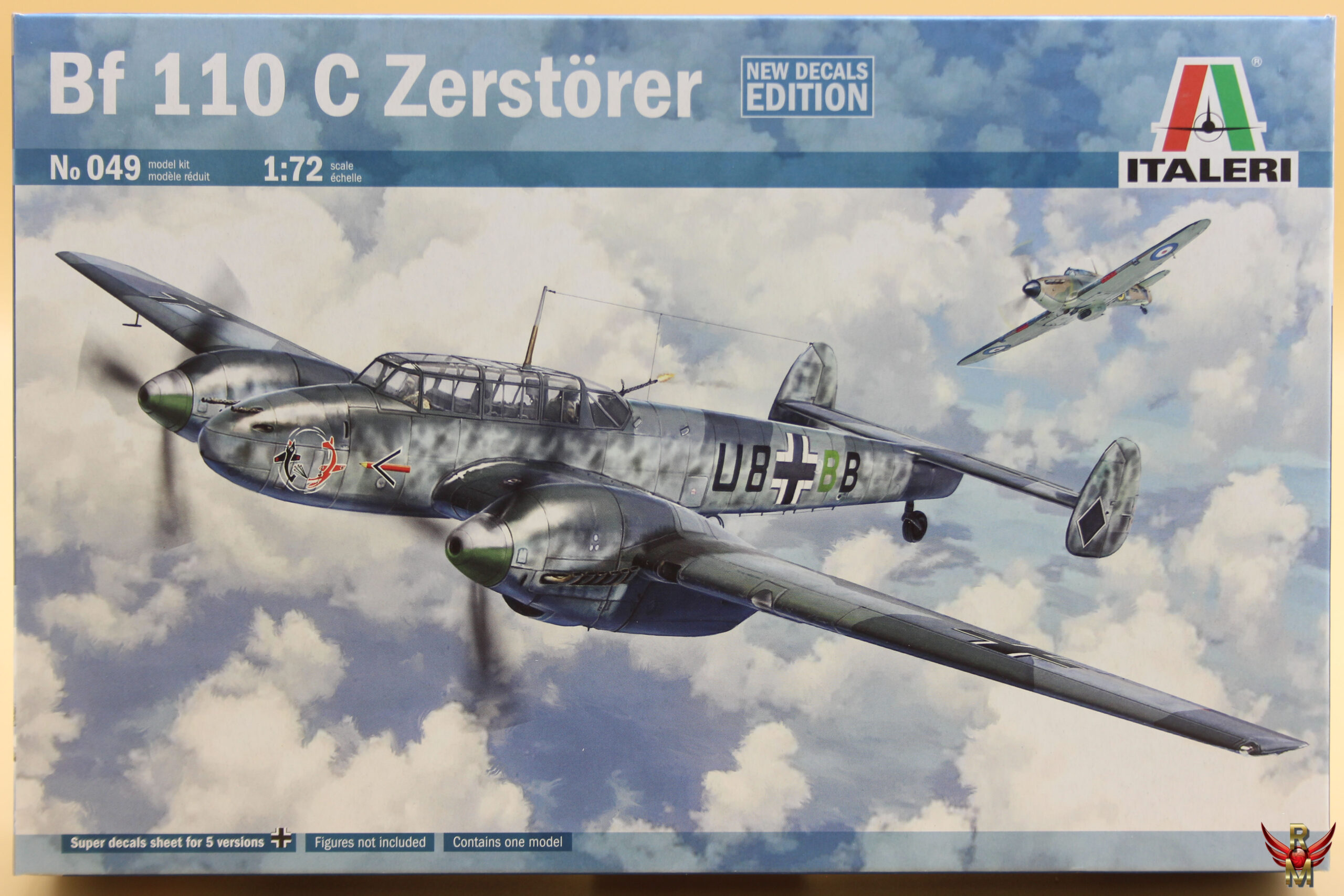 Italeri 1/72 Bf 110 C Zerstörer