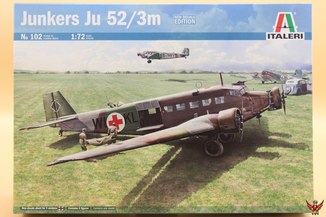 Italeri 1/72 Junkers Ju 52/3m