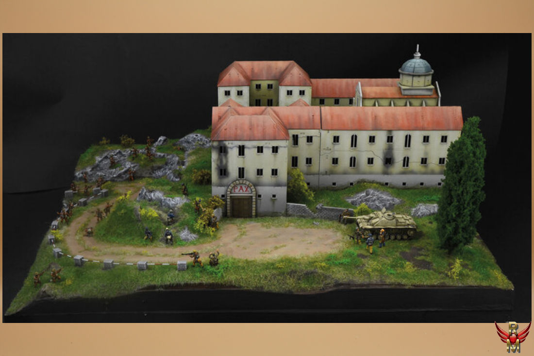 Italeri 1/72 Montecassino Abbey 1944 Breaking the Gustav Line
