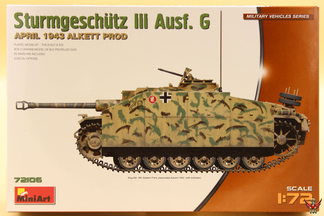 MiniArt 1/72 StuG III Ausf G April 1943 Alkett Prod