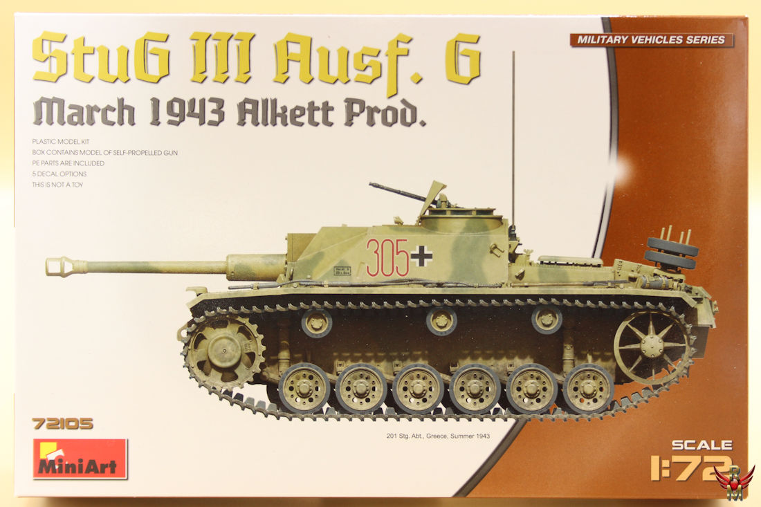 MiniArt 1/72 StuG III Ausf G March 1943 Alkett Prod