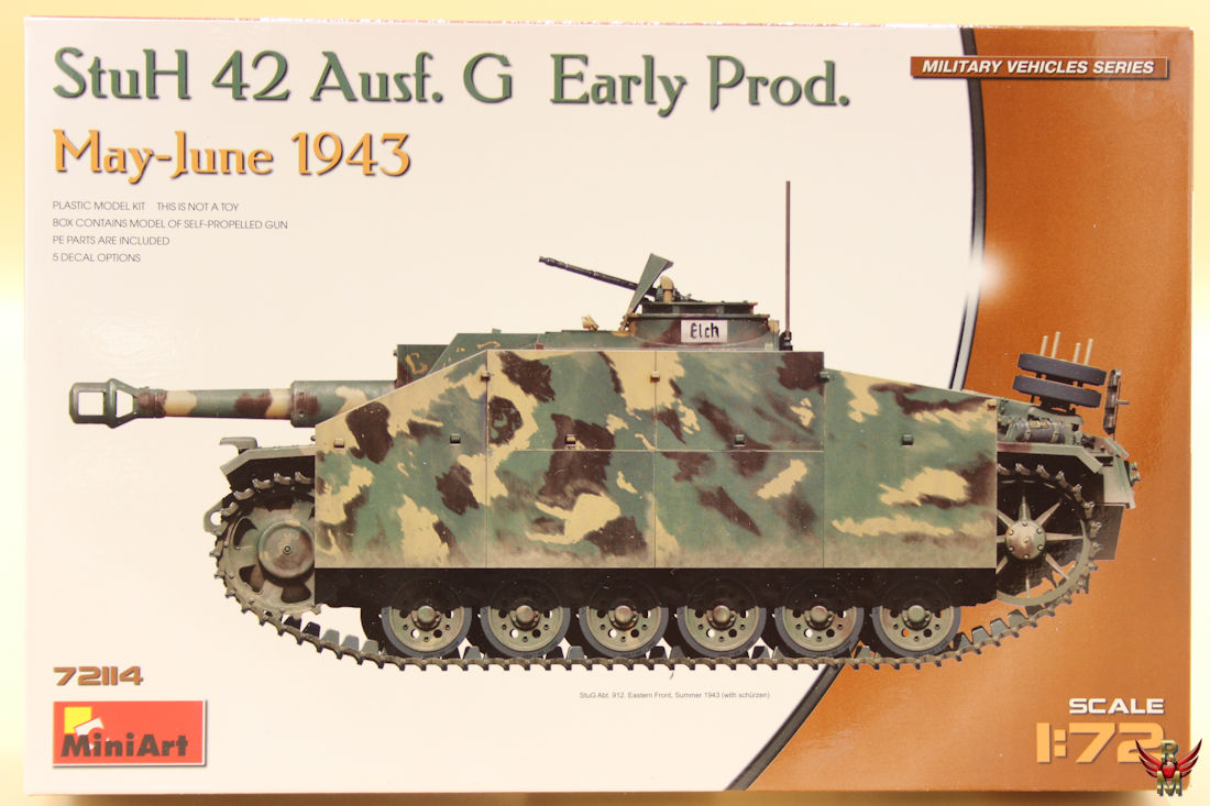 MiniArt 1/72 StuH 42 Ausf G early prod May-June 1943