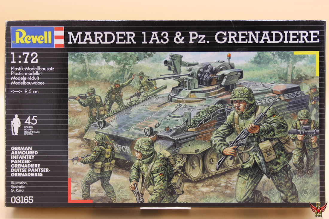 Revell 1/72 Marder 1A3 and Panzergrenadiere