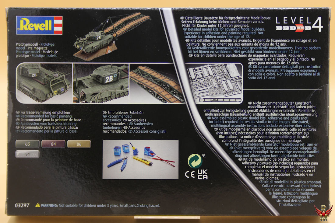 Revell 1/76 Churchill AVRE-
