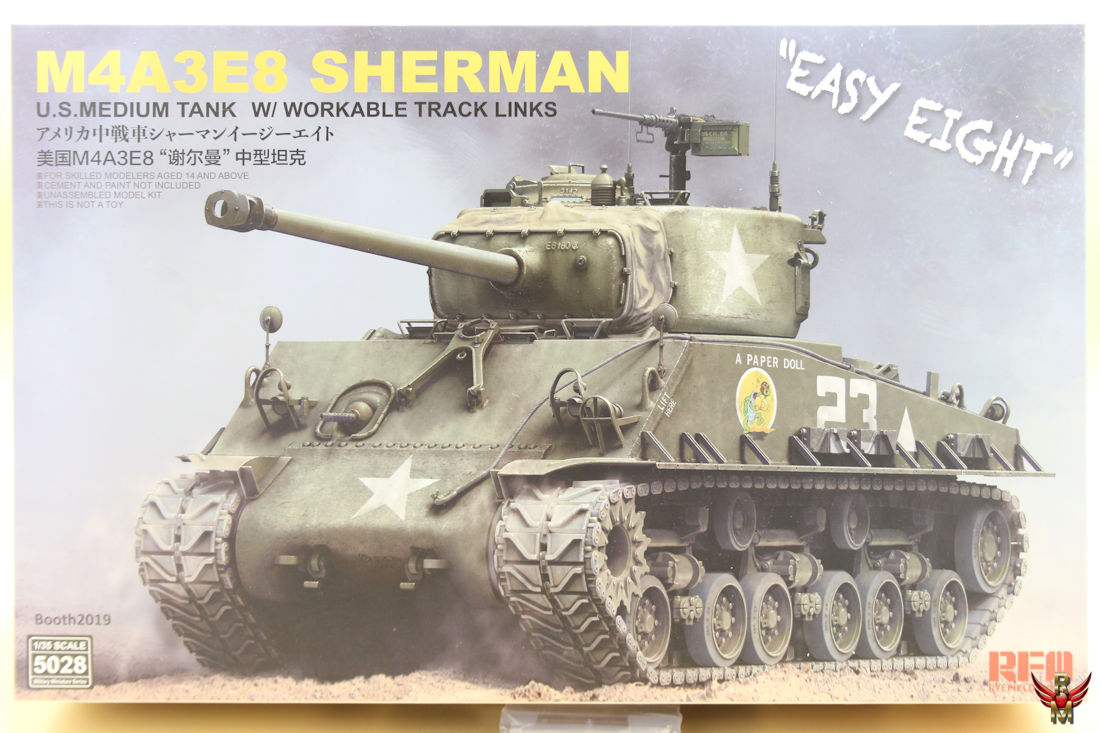 RFM Ryefield Model 1/35 M4A3E8 Sherman Easy Eight