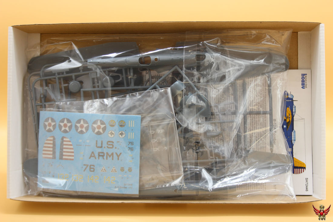 Special Hobby 1/72 B-12A Bomber Yellow Wings over America
