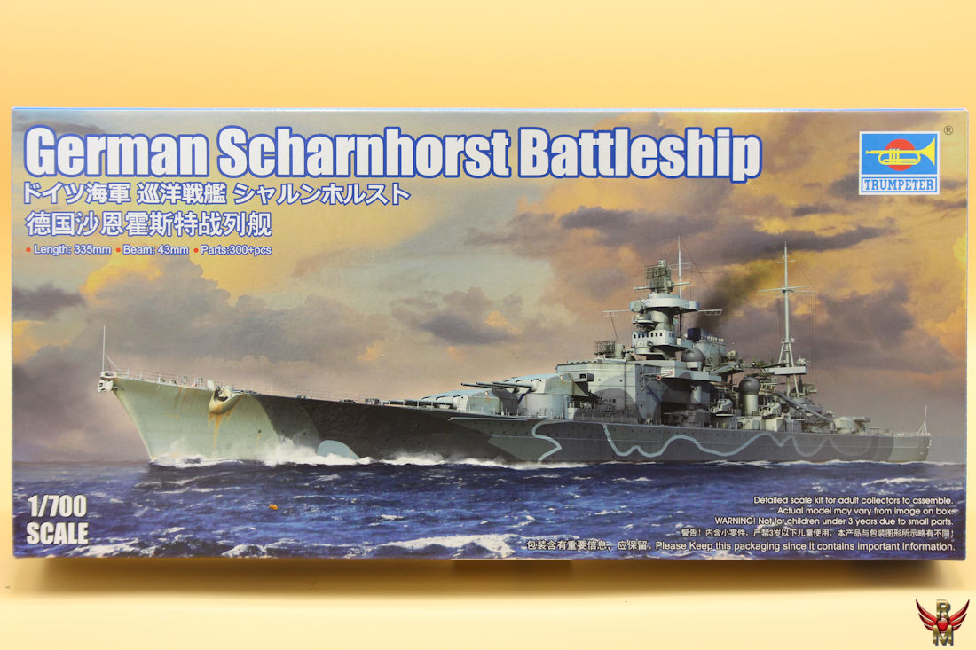 Trumpeter 1/700 German Battleship Scharnhorst