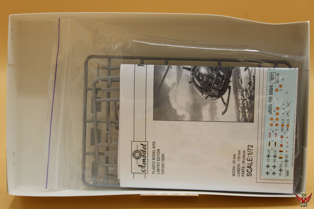 Amodel 1/72 MBB Bo-105P