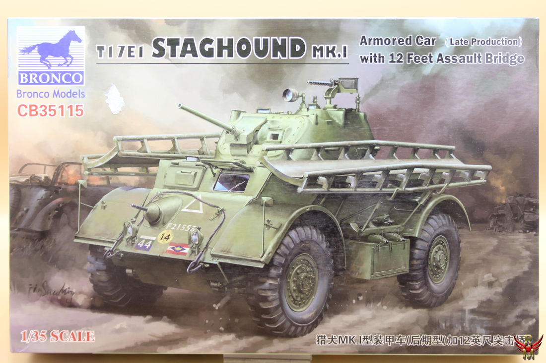 Bronco Models 1/35 T17E1 Staghound MK 1 (Late Production)