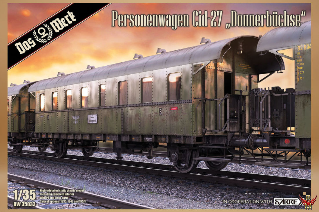 Das Werk 1/35 Personenwagen Cid-27 Donnerbüchse Limited Edition