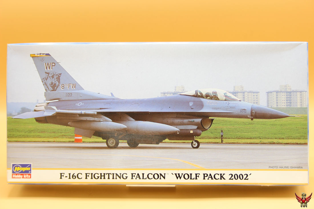 Hasegawa 1/72 F-16C Fighting Falcon Wolf Pack 2002