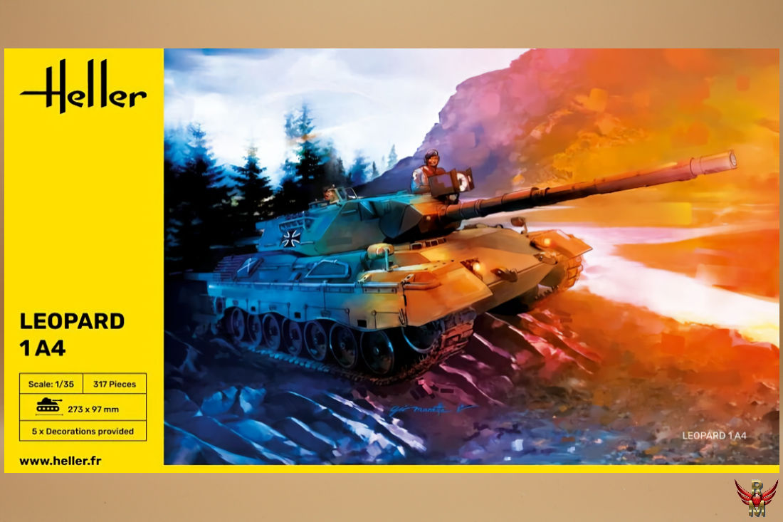 Heller 1/35 Leopard 1A4