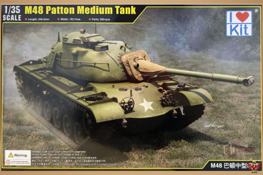 I Love Kit 1/35 M48 Patton Medium Tank