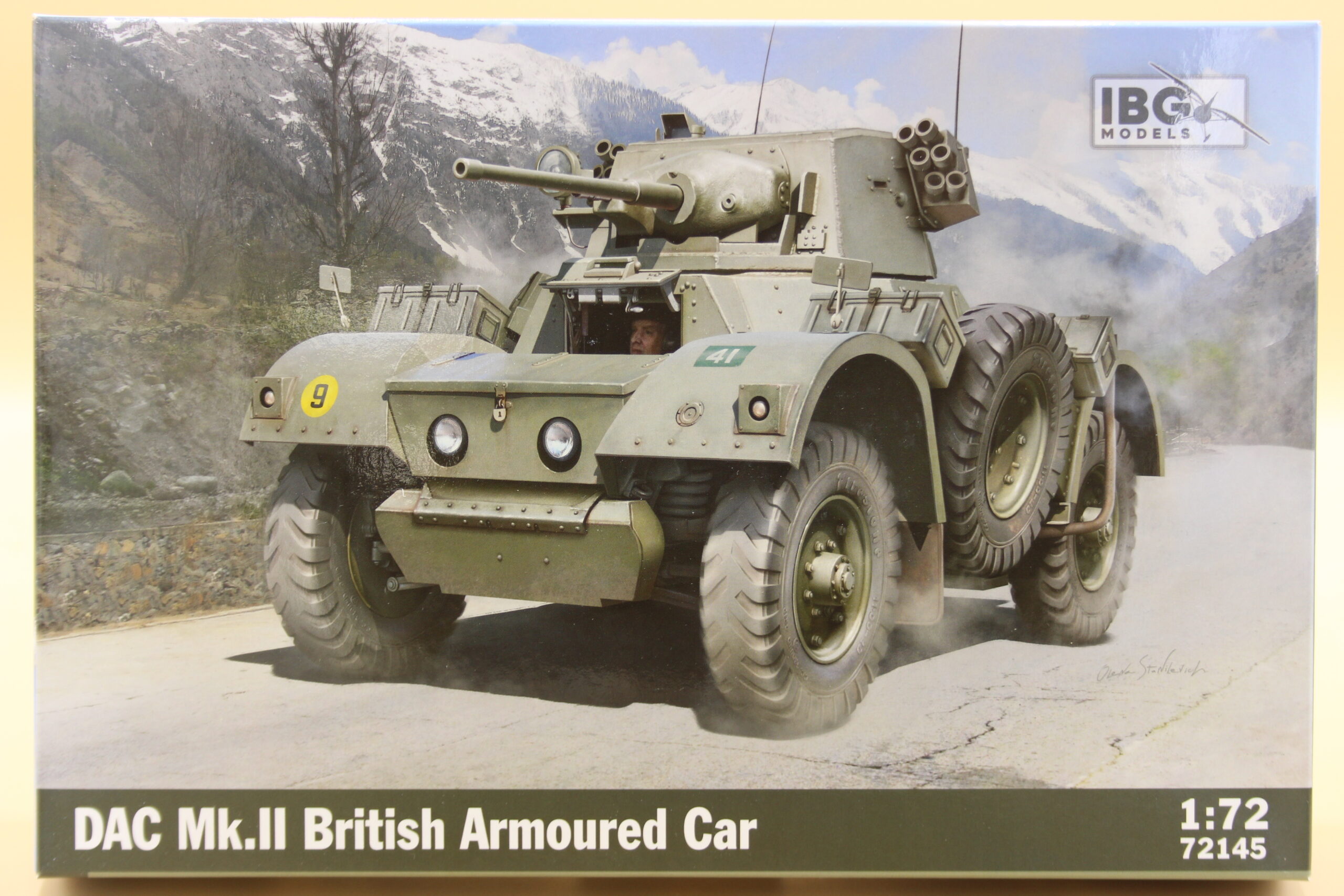 IBG 1/72 DAC Mk II British Armoured Car