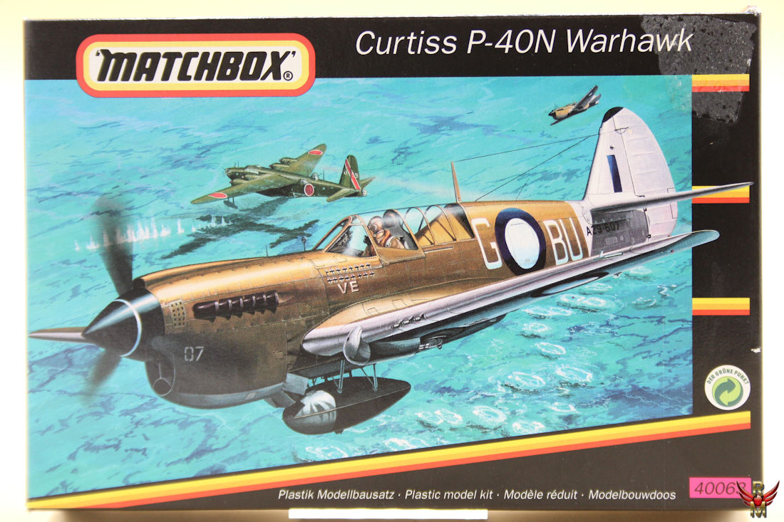Matchbox 1/72 Curtiss P-40N Warhawk