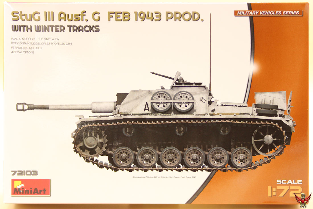 MiniArt 1/72 StuG III Ausf G Feb 1943 Prod
