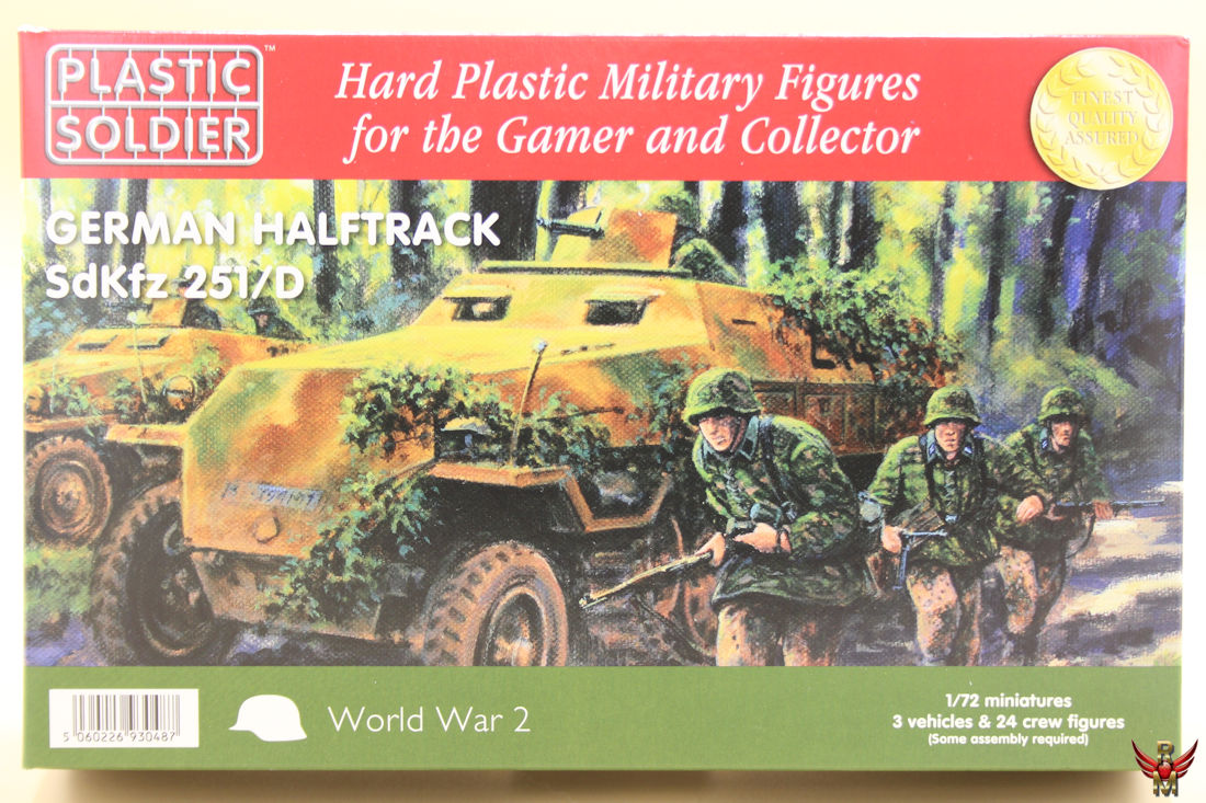 Plastic Soldier 1/72 German Halftrack SdKfz 251/D