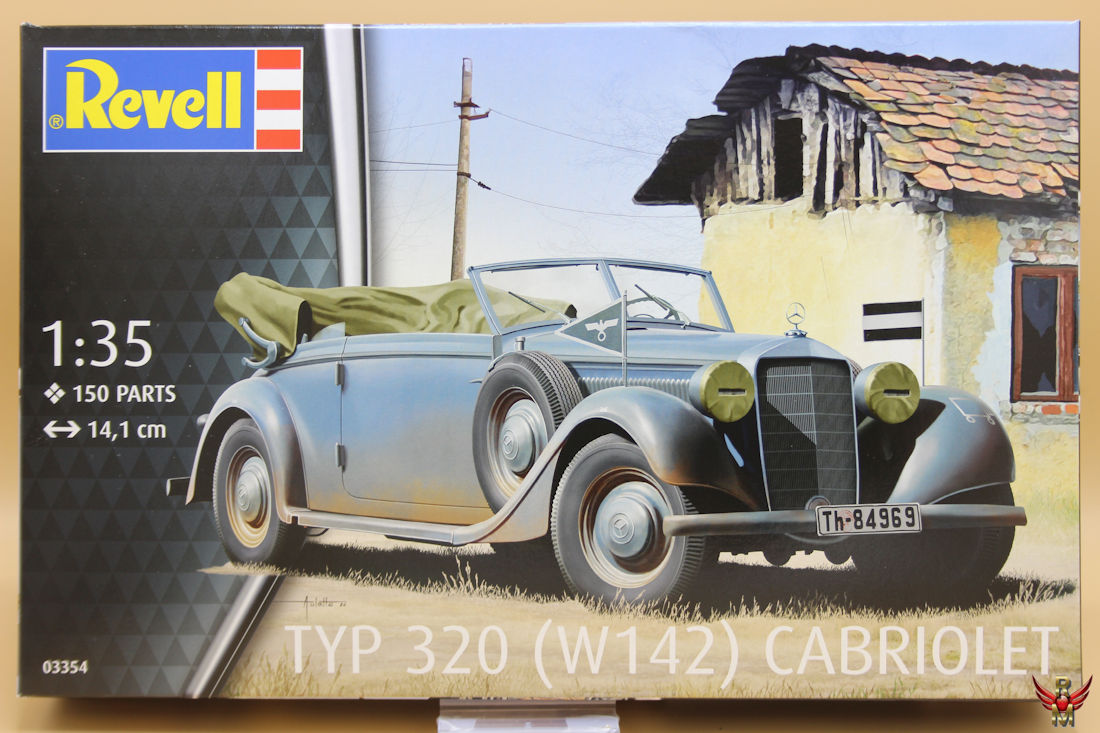 Revell 1/35 Typ 320 (W142) Cabriolet