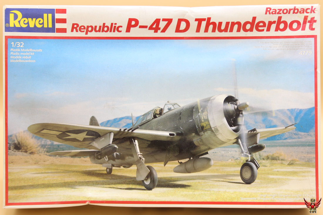 Revell 1/32 Republic P-47D Thunderbolt Razorback