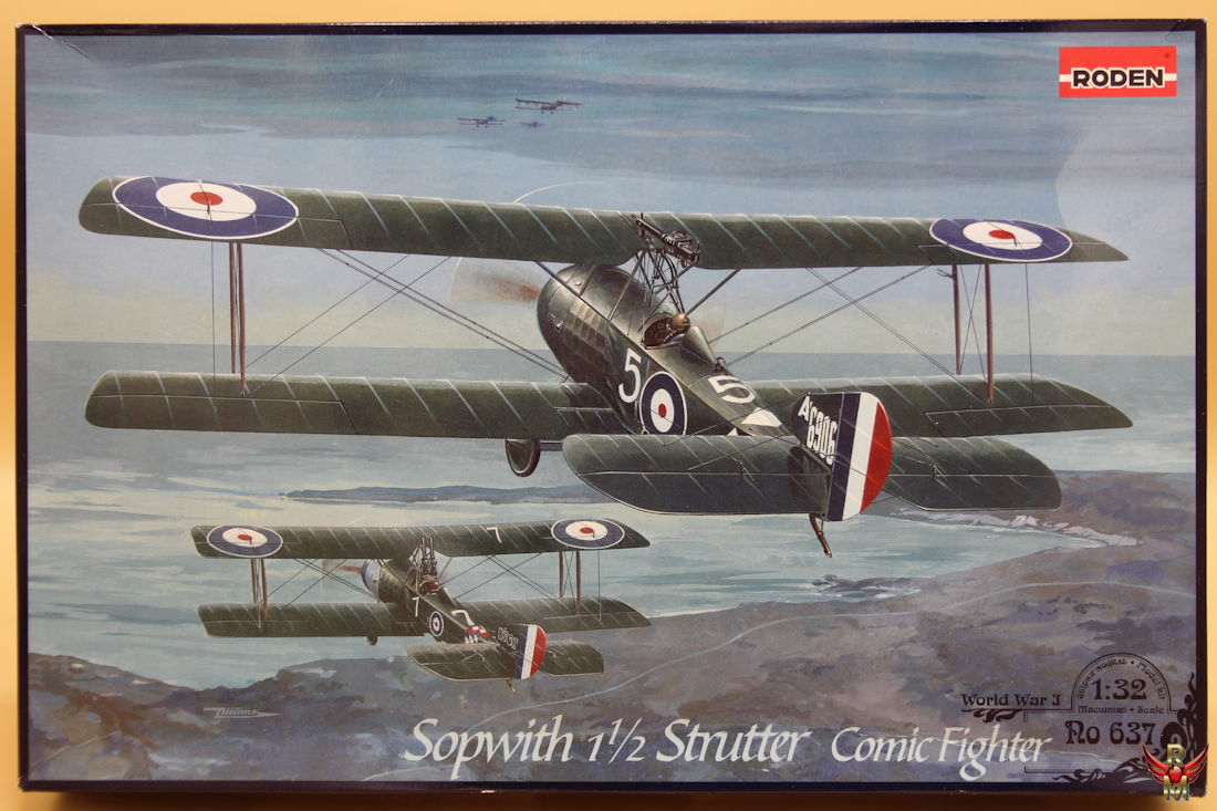 Roden 1/32 Sopwith 1 1/2 Strutter Comic Fighter