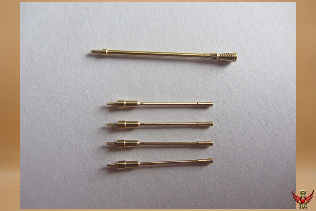 Schatton Modellbau 1/72 German Submarine Type IX AA Gun Barrels