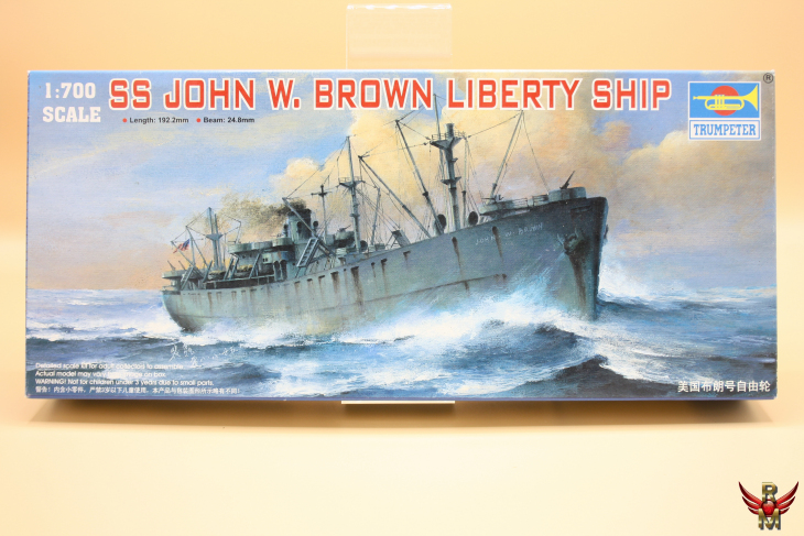 Trumpeter 1/700 SS John W Brown Liberty Ship