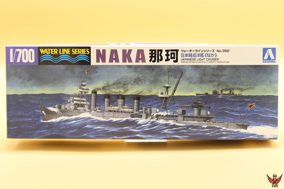 Aoshima 1/700 Naka Japanese Light Cruiser water line series
