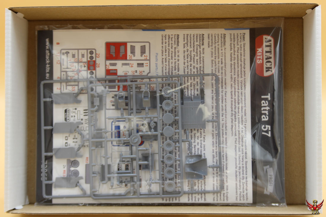 Attack Hobby Kits 1/72 Tatra 57 Army Cabrio Short
