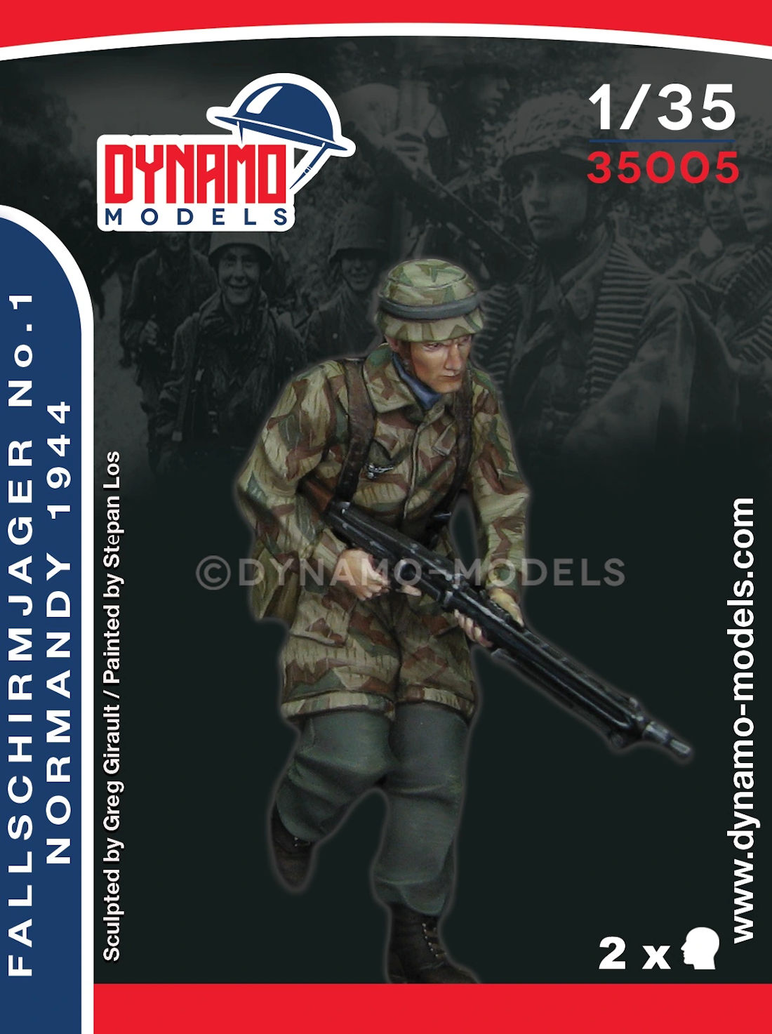 Dynamo Models 1/35 Fallschirmjäger No 1 – Normandy 1944