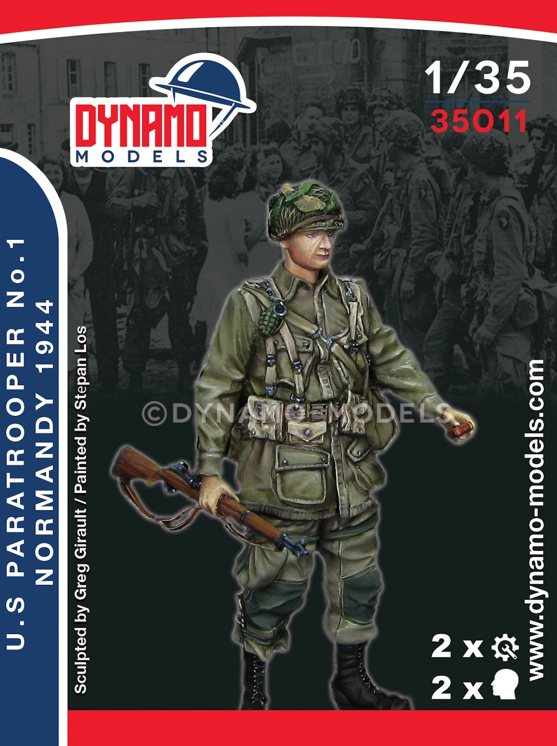 Dynamo Models 1/35 Liberation – US paratrooper 1