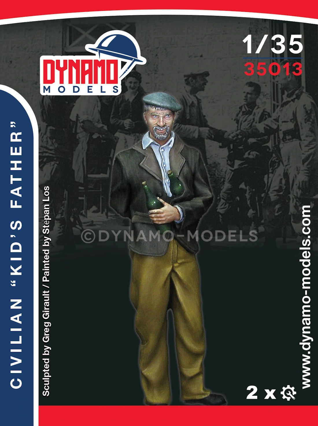 Dynamo Models 1/35 Liberation – Civilian man