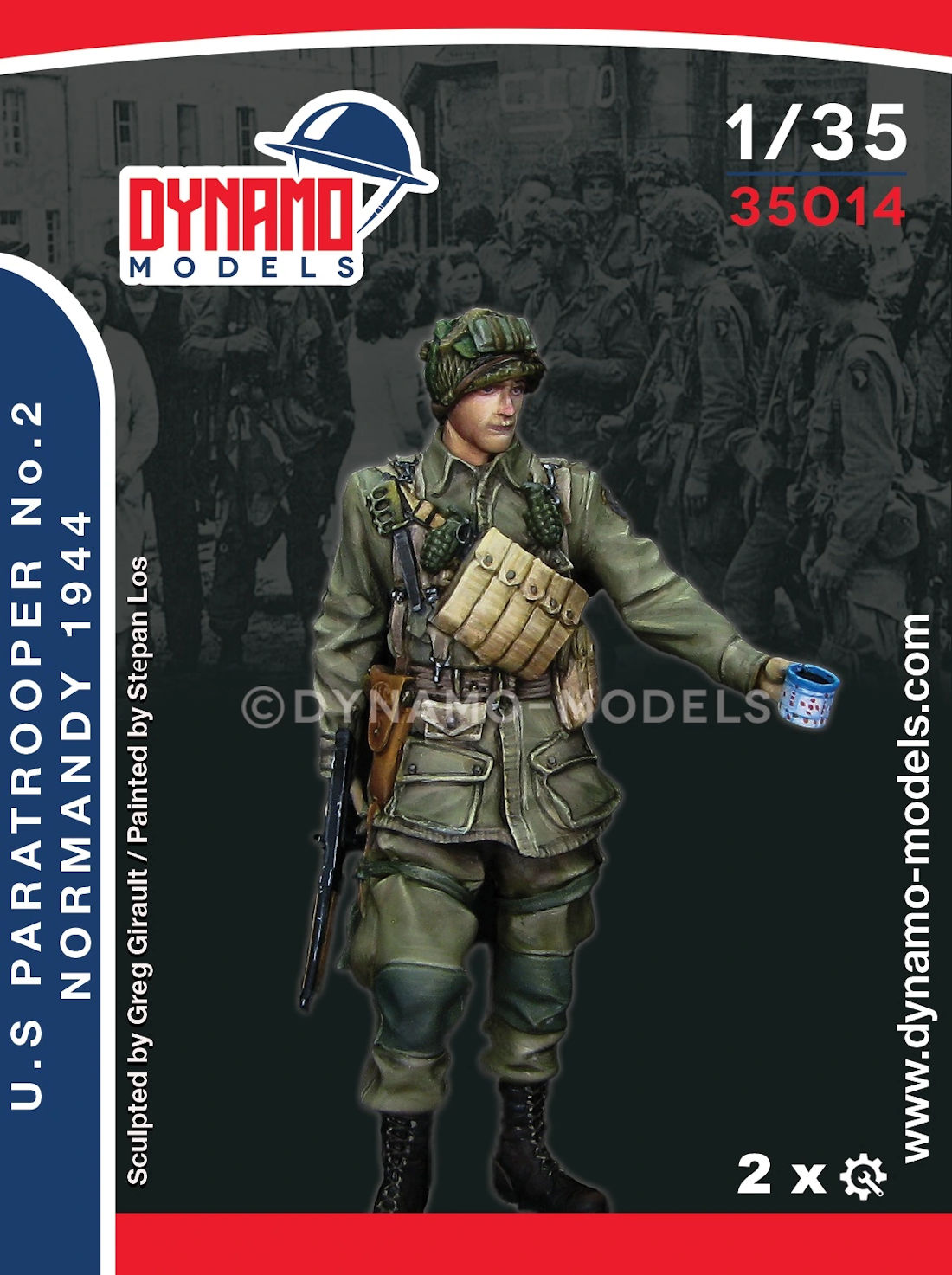 Dynamo Models 1/35 Liberation – US Paratrooper 2