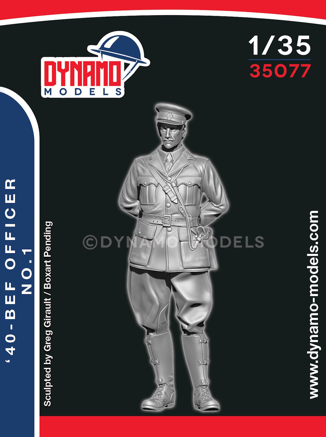 Dynamo Models 1/35 40 BEF Officer No 1