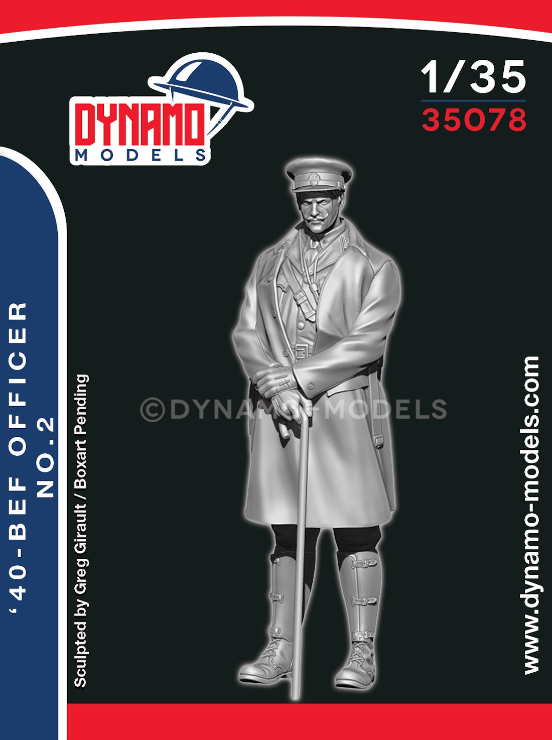 Dynamo Models 1/35 40 BEF Officer No 2
