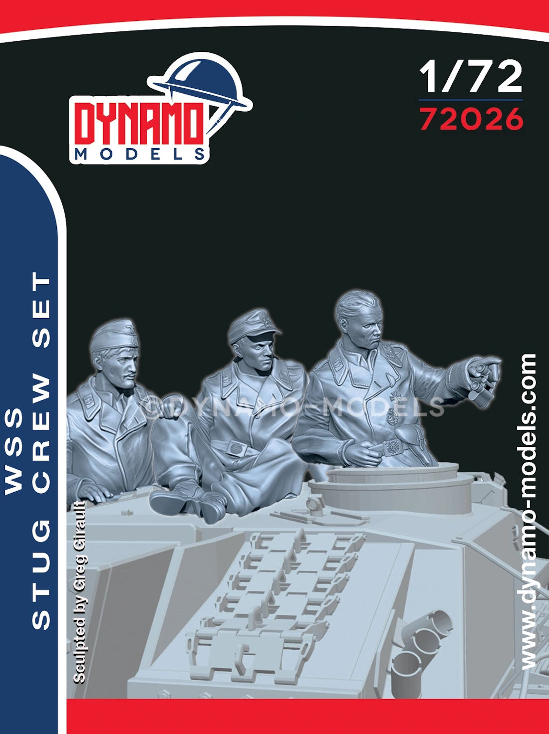 Dynamo Models 1/72 WSS – Stug Crew Set