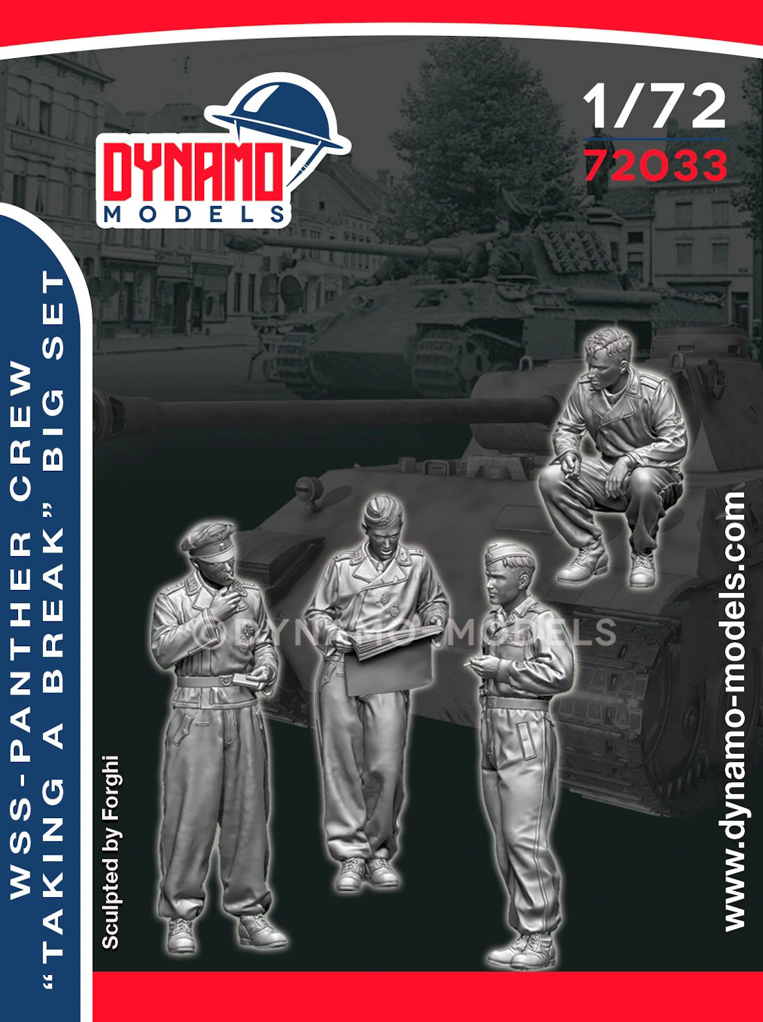 Dynamo 1/72 WSS – Panther Crew Taking a Break Big Set