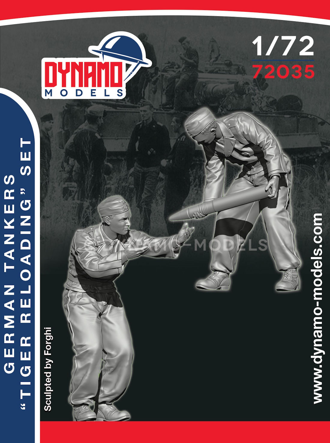 Dynamo Models 1/72 German Tankers Tiger Reloading