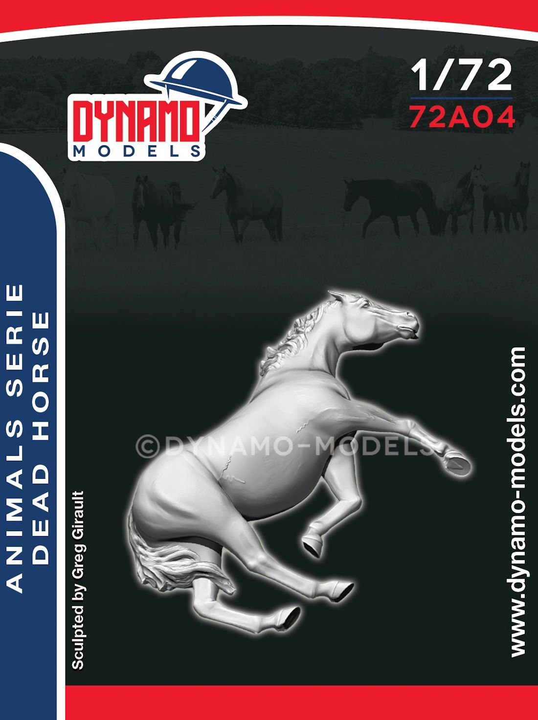 Dynamo Models 1/72 Animal Serie – Dead Horse