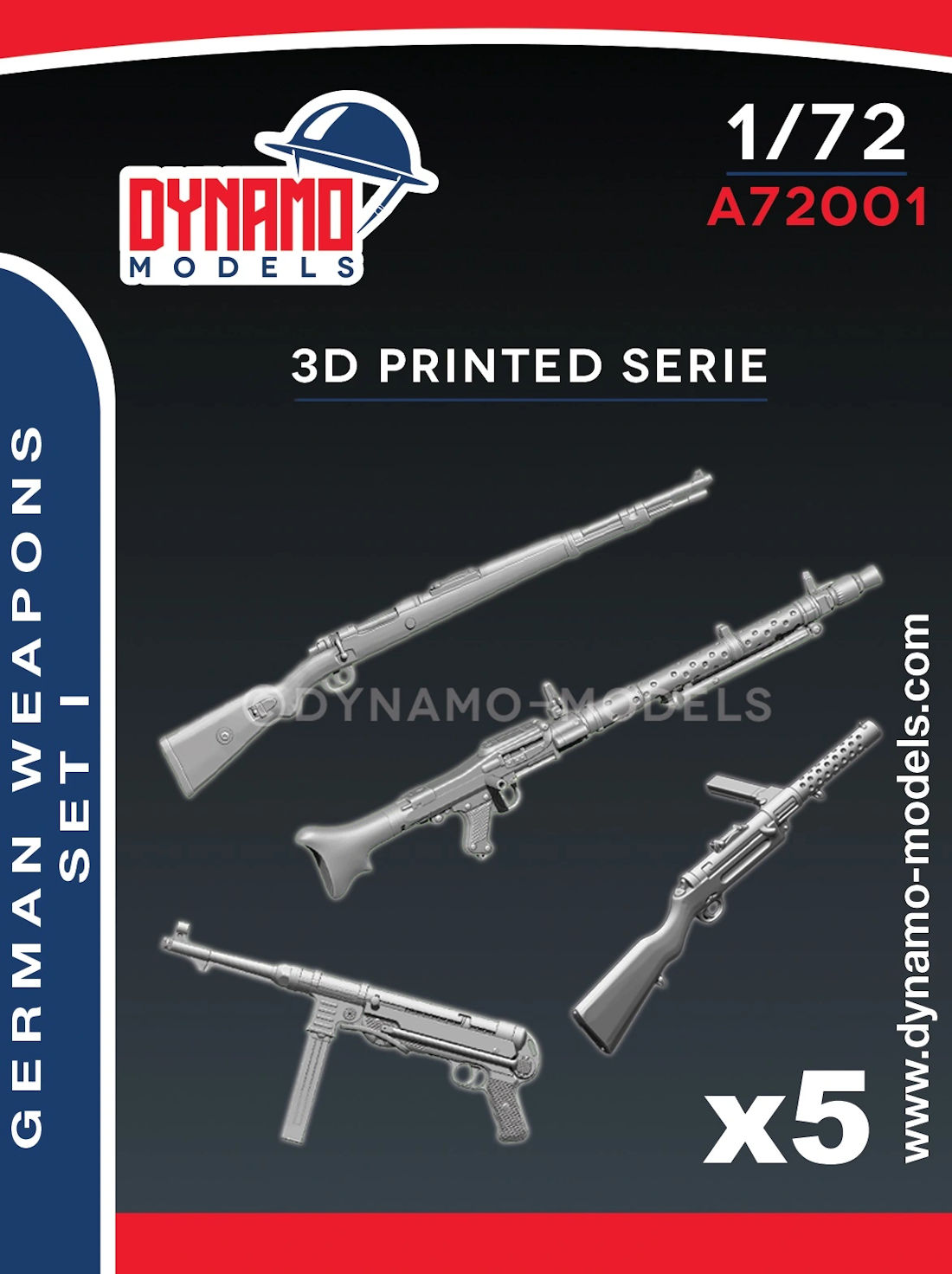 Dynamo Models 1/72 German Weapons Set I