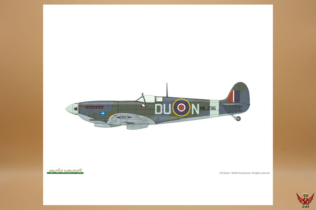 Eduard 1/72 Spitfire Mk IXc late version ProfiPack