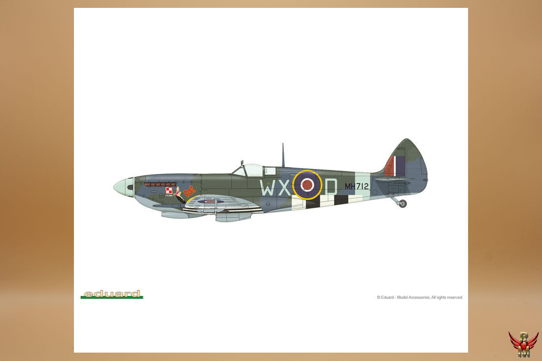 Eduard 1/72 Spitfire Mk IXc late version ProfiPack