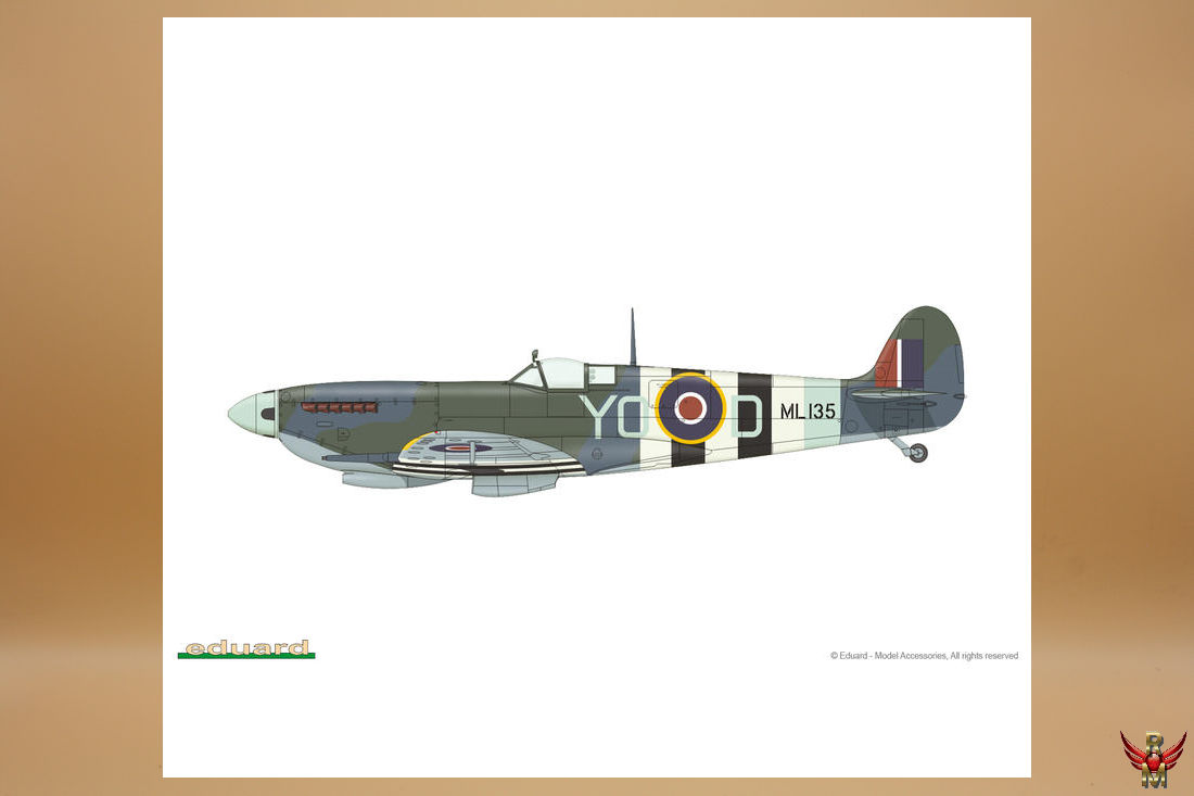 Eduard 1/72 Spitfire Mk IXc late version ProfiPack