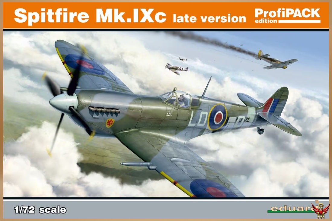 Eduard 1/72 Spitfire Mk IXc late version ProfiPack