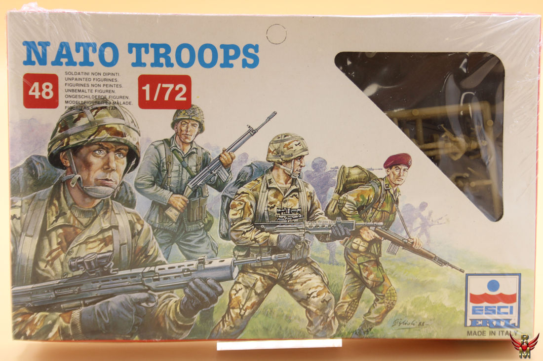 ESCI ERTL 1/72 NATO Troops