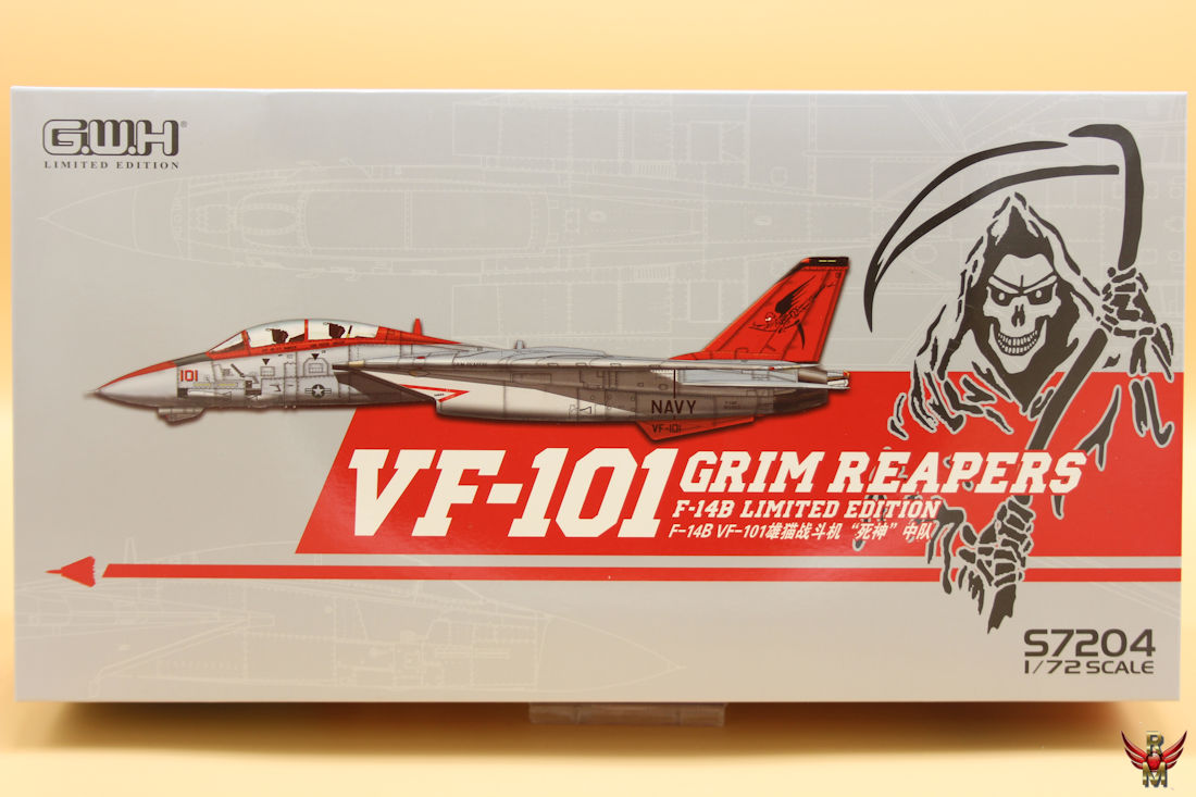 Great Wall Hobby 1/72 VF-101 Grim Reapers F-14B Limited Edition