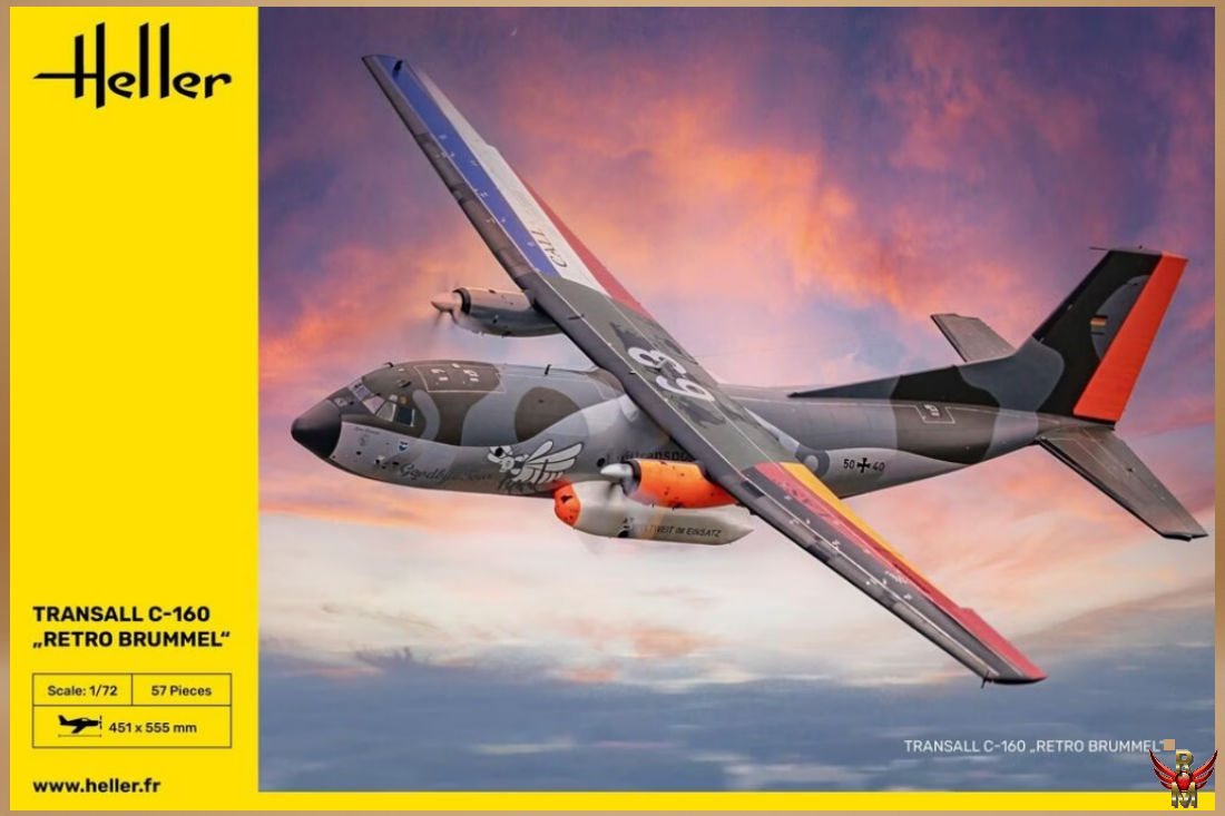 Heller 1/72 Transall C-160 Retro Brummel