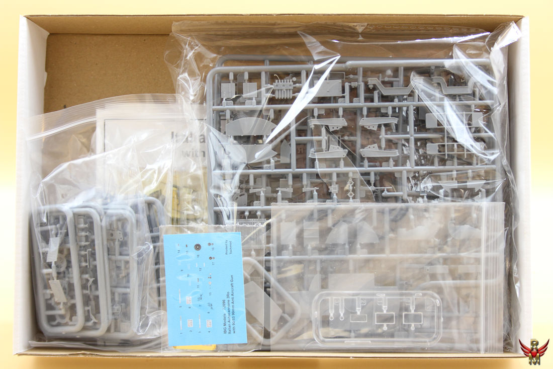 IBG Models 1/72 Italian Autocannone 3Ro with 90mm AA Gun 90/53