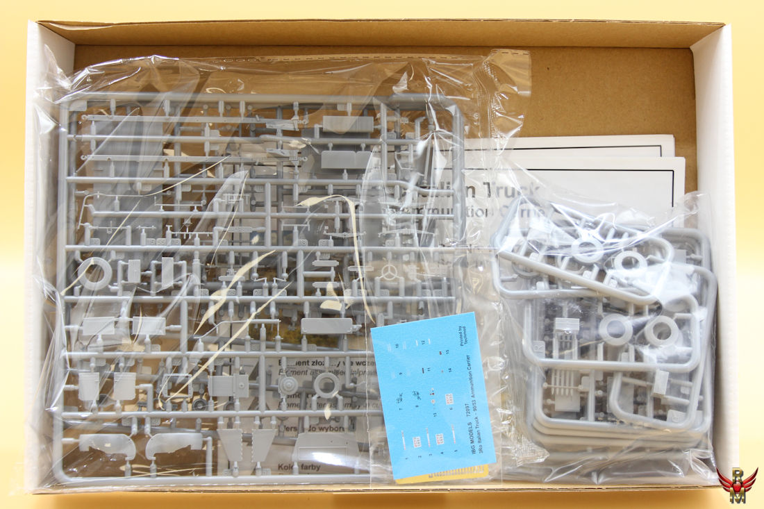 IBG Models 1/72 Italian 3Ro Truck - 90/53 Ammunition Carrier